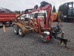 2014 WALLENSTEIN LT60H Remorque a billot