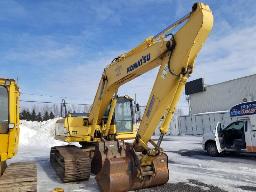 2012 KOMATSU HYBRID HB215LC1, excavatrice,