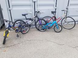 4 v&eacute;los vari&eacute;s
