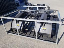 Godet a grappin 74po, attache skid steer