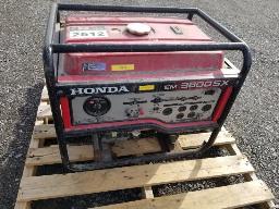 1 g&eacute;n&eacute;ratrice HONDA EM 3800SX 110/220 - &eacute;tat inconnu