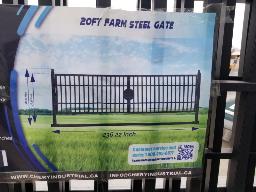 Portail 236po x 86po