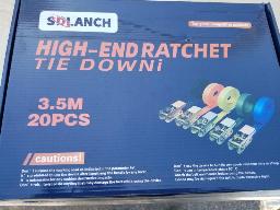 TDS 20 sangles a cliquets 3.5m