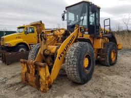 DANVILLE - 2005 HYUNDAI HL757 Chargeur sur roue automatique &Eacute;TAT INCONNU