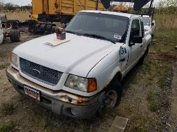 DANVILLE - 2001 FORD RANGER Camionnette automatique ETAT INCONNU Reconstruit