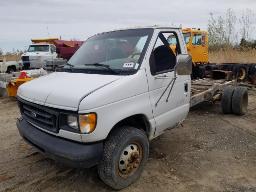DANVILLE - 2002 FORD F450 Camionnette automatique &Eacute;TAT INCONNU