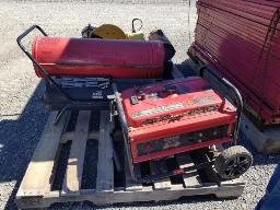 Chaufferette au diesel 140000BTU + G&eacute;n&eacute;ratrice 4200W 110/220V POWER FORCE