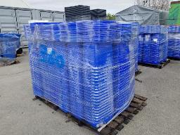 360 contenants rectangulaire 11po X 15po X 14po, 38 Litres plastique bleu