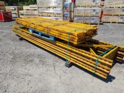 5 pattes de raking environ 14pi + 24 barres horizontales