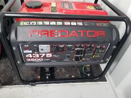 G&eacute;n&eacute;ratrice PREDATOR 4375W, 6.5HP, 3500W continu autonomie 16Hres a 50%, 110-220V