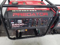 G&eacute;n&eacute;ratrice PREDATOR 6500W, 10HP, 5500W continu autonomie 14.5Hres a 50%, 110-220V