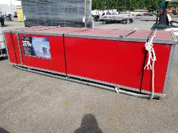 Couverture en acier pour conteneur 36pi x 40pi x 4pi, 1730Kg, 124po x 44po x 34po