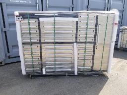 Coffre 35 tiroirs 85x23x57, 1 porte Neuf Stainless