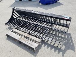 Godet a roche 78po attache skid steer neuf