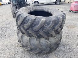 2 pneus 19.5-24