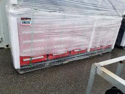 Coffre 25 tiroirs Rouge Neuf, 113x38x24po