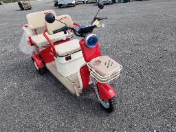 2026 SDLANCH IRGC40 Cart de golf 3 roues &eacute;lectrique, couleur rouge, 2 places