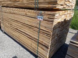 Planches &agrave; cl&ocirc;ture blanchis 1x6x8 - 512mcx