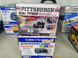 Chargeur CEN-TECH 12Vm charge intelligente + compresseur 12V Pittsburgh