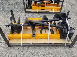 Tari&egrave;re pour pelle, attache skid steer 8po-12po-16po extra tige