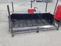 Set de fourche 4pox60po avec carcan hydraulique attache skid steer