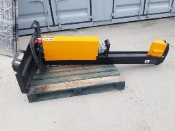 Fendeuse a bois horizontale hydraulique attache skid steer, max 25po
