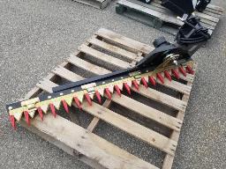Faucheuse 60po, fit pelle 1-2 tonnes, diam&egrave;tre pin 1po