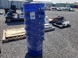 Lot de 6 poubelles de constructions neuves