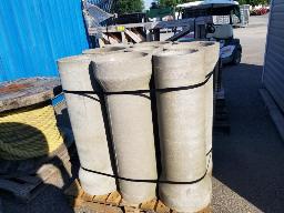 9 Ponceau b&eacute;ton 9po x 39po
