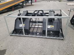 Godet a grappin 74po attache skid steer, boitier 76x41x34