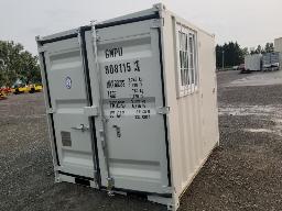 2026 Mini conteneur 8pi, int&eacute;rieur 90po x 76po
