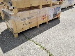 Abris 12pi X 20pi en m&eacute;tal mod&egrave;le SDLC1220 boitier 70' X 22`X 21'