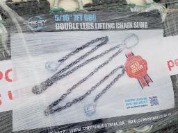 &Eacute;lingues de chaine de levage niveau 80, 5/16pi, Qt&eacute;e 8