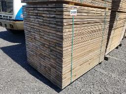Planches &agrave; cl&ocirc;ture blanchis 1x6x5 - environ 464mcx