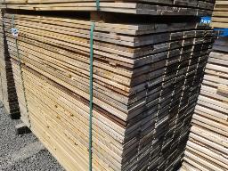 Planches &agrave; cl&ocirc;ture blanchis 1x6x5 -environ 464mcx