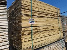 Planches &agrave; cl&ocirc;ture blanchis 1x6x5 - environ 464mcx