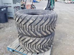 2 pneus de flottaison 550/60-22.5 **les 2 A R&Eacute;PARER