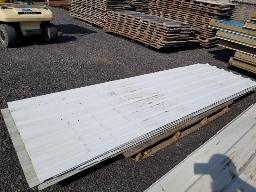 T&ocirc;le neuve pour toiture ou mur grade 3, longueurs vari&eacute;es, 1014Kg