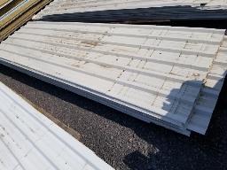 T&ocirc;le neuve pour toiture ou mur grade 3, longueurs vari&eacute;es, 1640Kg