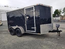 2023 GATOR CYNERGY 6X12T &eacute;quip&eacute; pour changement de pneus, V-NOSE CARGO Remorque 12pi avec &eacute;quipements