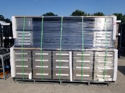 Coffre &agrave; outils neuf, 30 tiroirs, 2 portes, stanless 113``x 70``x 24``