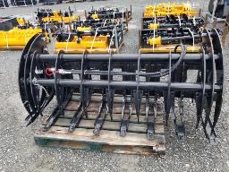 Godet &agrave; grappin 78``. Attache Skid-Steer