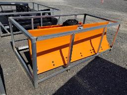 Gratte a neige hydraulique 72po attache skid steer
