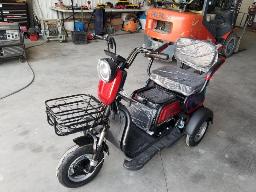 2026 Cart de golf &eacute;lectrique, 2 places, 3 roues mod&egrave;le MS-D3 48V