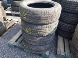 4 pneus, Kumho Crugen premium 235/60R18, &eacute;t&eacute;.