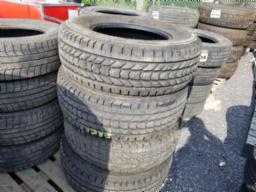 4 pneus, Firestone Winterforce Lt, Lt265/70R17, hiver.