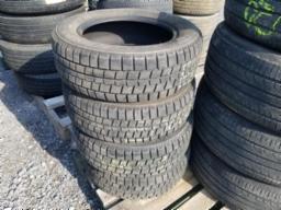 4 pneus, Aptany Winter cross 195/65R15, hiver.