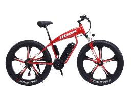 Fat Bike Dook - rouge 500W-48V. 15Ah (&Agrave; monter) Photos &agrave; titre indicatifs