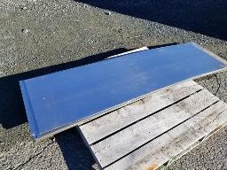 10 plaques d'acier galvanis&eacute;es 1/16 x 24