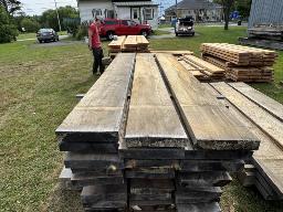 St-Prosper: 15 planches de pin blanc, 2 x 12 x 8 pi